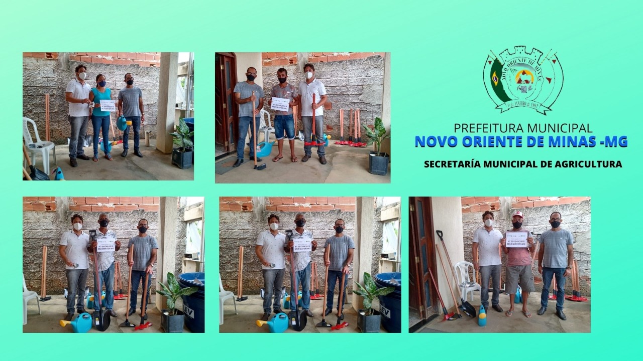 DISTRIBUIÇÃO DOS KITS HORTA PARA OS PRODUTORES INSC...