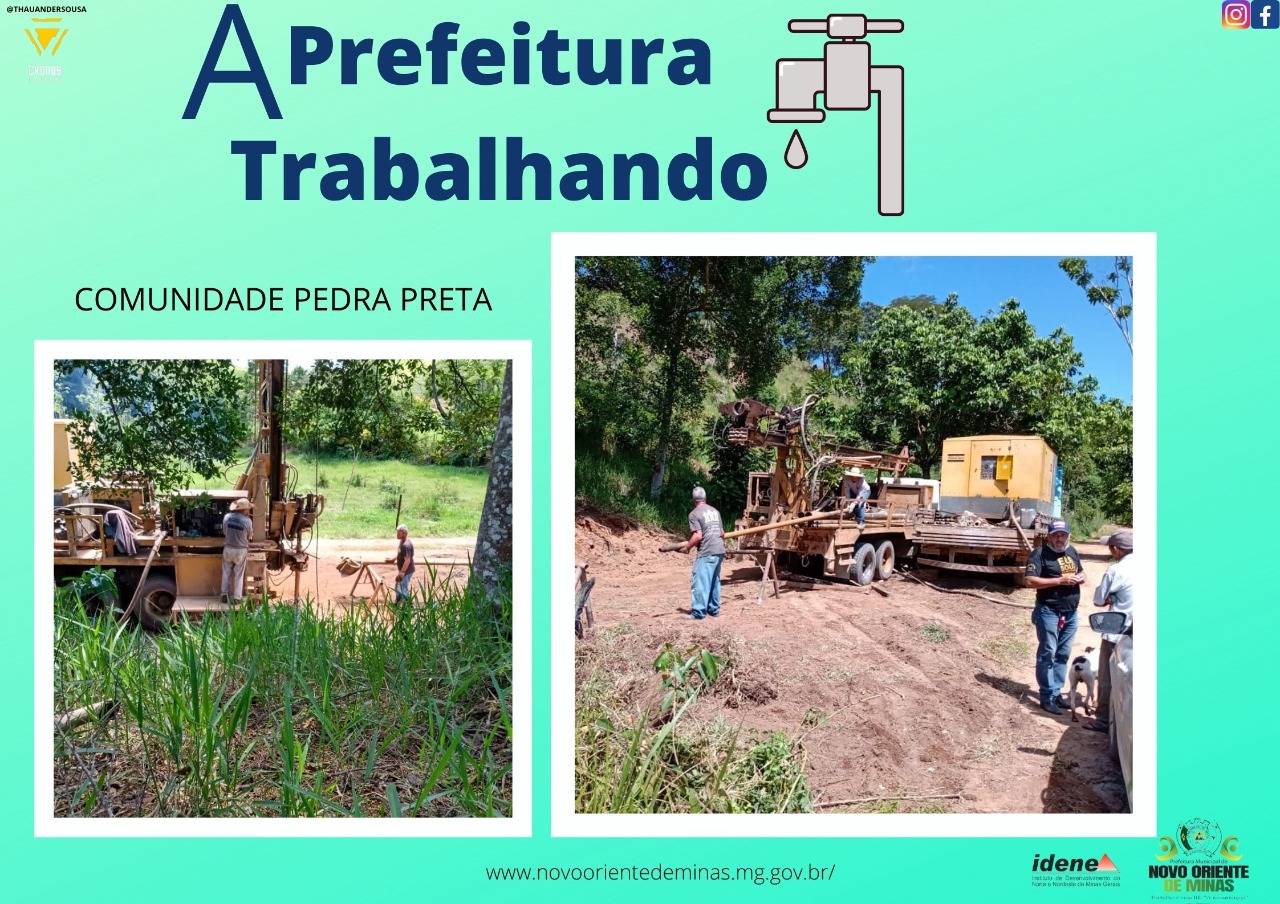 PARCERIA ENTRE PREFEITURA E IDENE GARANTE POÇOS ARTE...