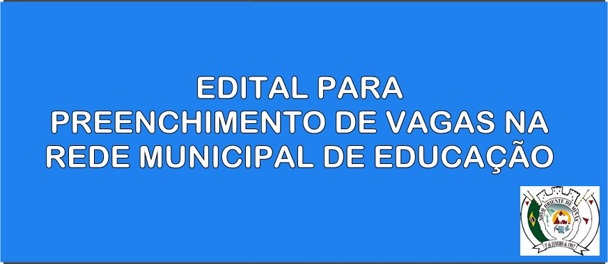 A PREFEITURA ATRAVÉS DA SECRETARIA DE EDUCAÇÃO DIVUL...