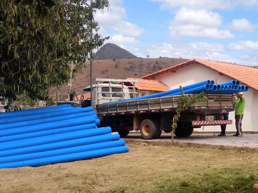 INÍCIO DAS OBRAS DE CAPTAÇÃO DE ÁGUA NO RIO MARAMBAIA