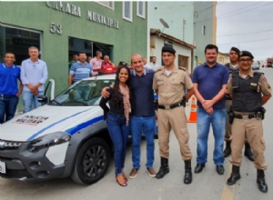O MUNICÍPIO FOI CONTEMPLADO COM UMA NOVA VIATURA POLICIAL O MUNICÍPIO FOI CONTEMPLADO COM UMA NOVA VIATURA POLICIAL
