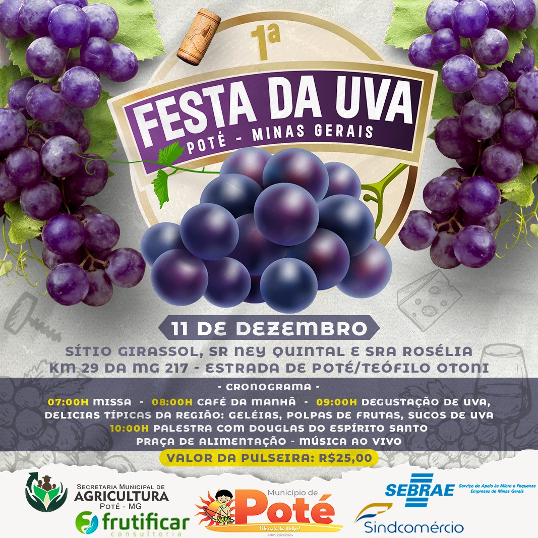 1° FESTA DA UVA - 2022