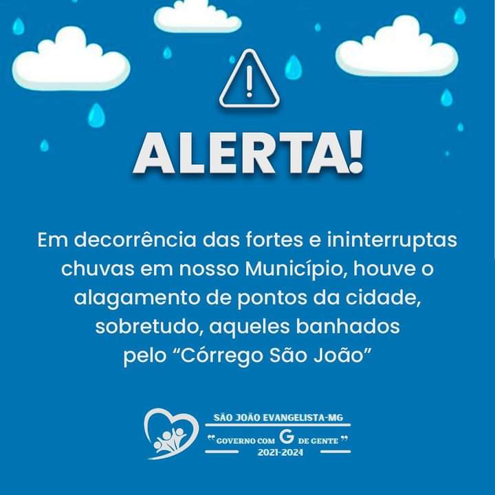 ALERTA DE ALAGAMENTO