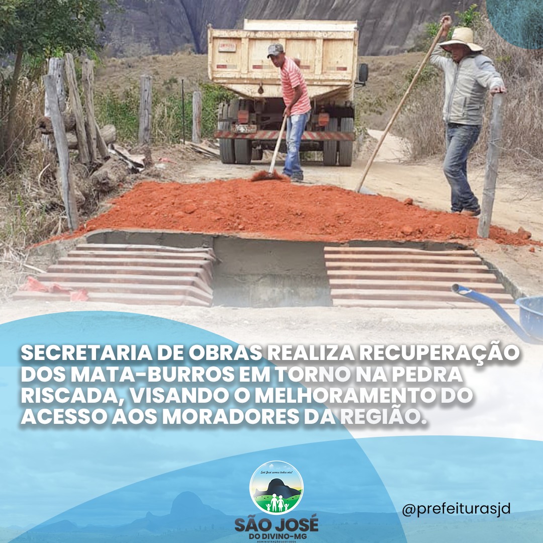 A SECRETARIA MUNICIPAL DE OBRAS, VEM REALIZANDO IMPO...