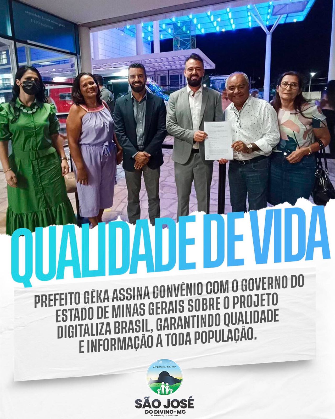 PREFEITO GERALDO GUEDES (GEKA) ASSINA CONVÊNIO COM O...