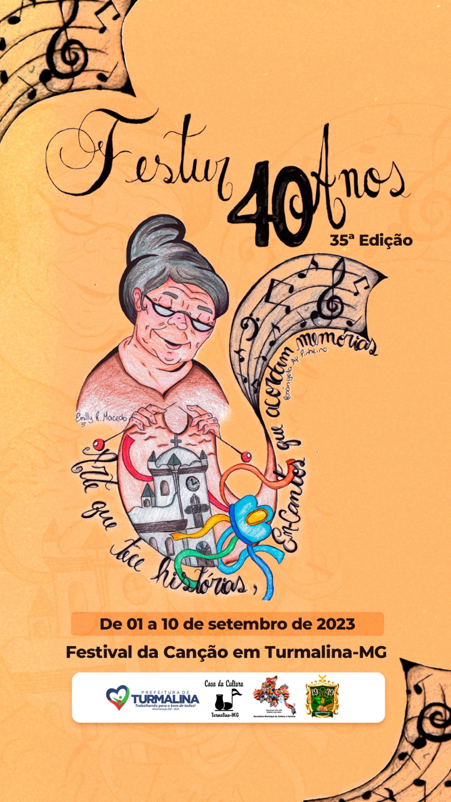 35º FESTUR - FESTIVAL DA CANÇÃO EM TURMALINA