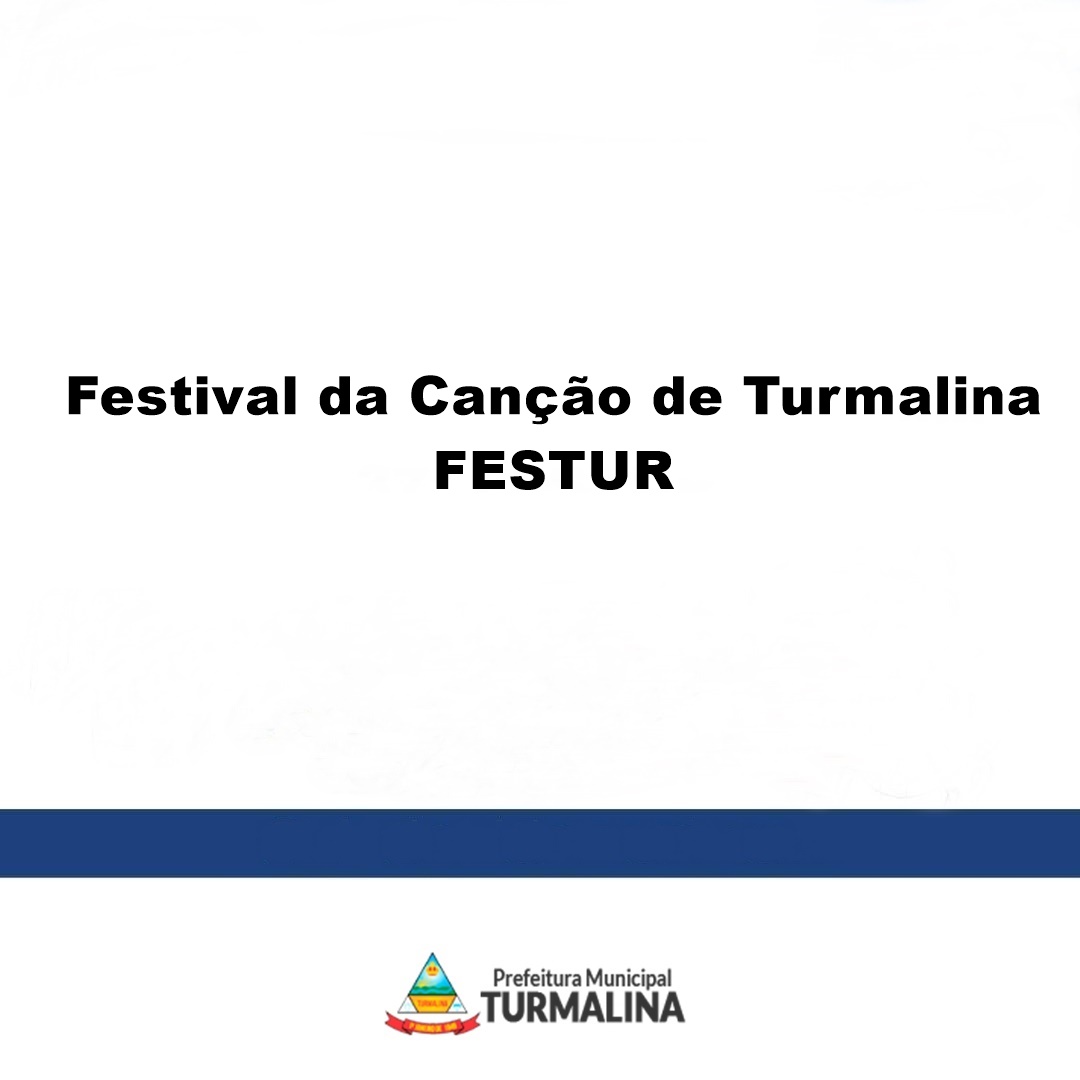 38º FESTIVAL DA CANÇÃO EM TURMALINA