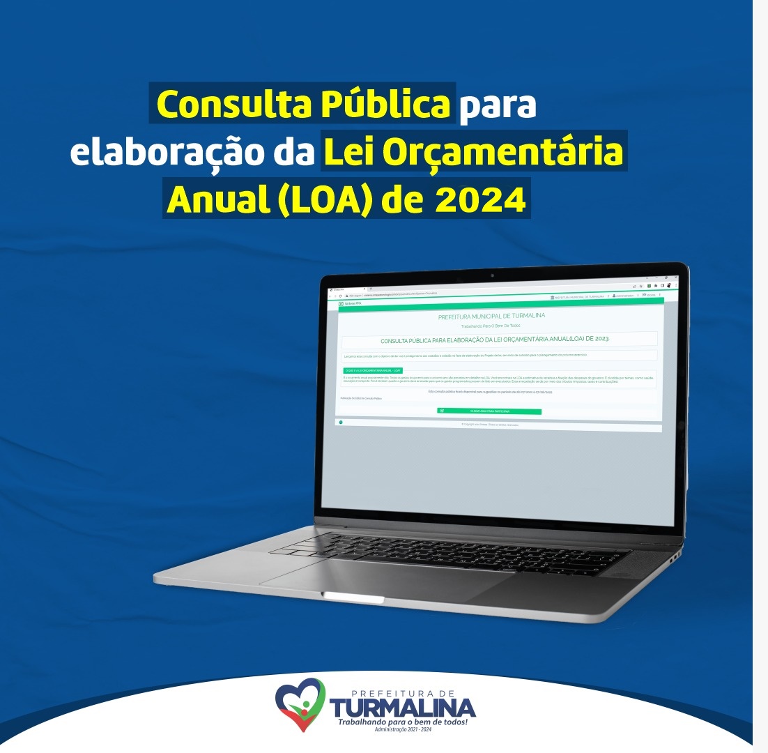 CONSULTA PÚBLICA PARA ELABORAÇÃO DA LEI ORÇAMENTÁRIA...