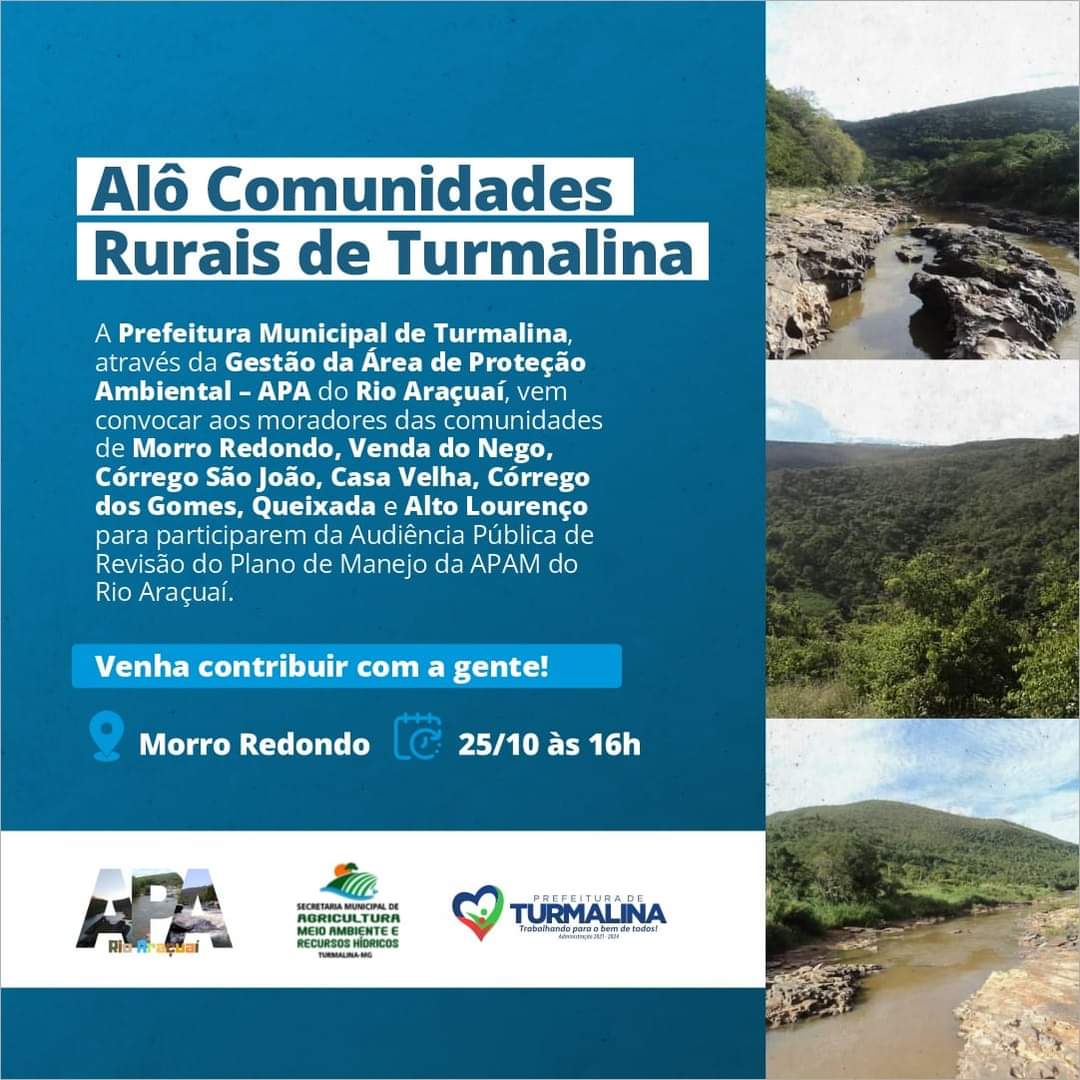 PARTICIPEM DA AUDIÊNCIA PÚBLICA  DE REVISÃO DO PLANO...