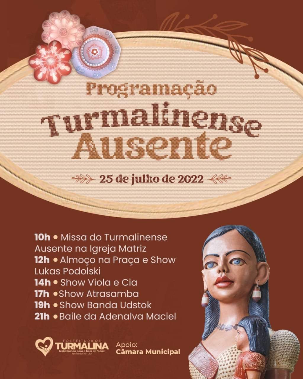 PROGRAMAÇÃO TURMALINENSE AUSENTE