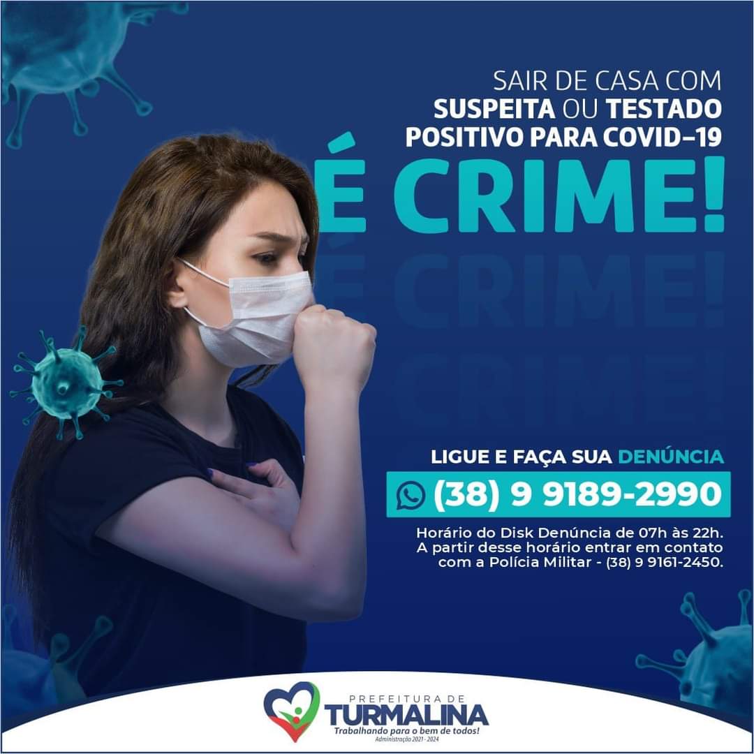 SAIR DE CASA COM SUSPEITA OU TESTADO POSITIVO PARA C...