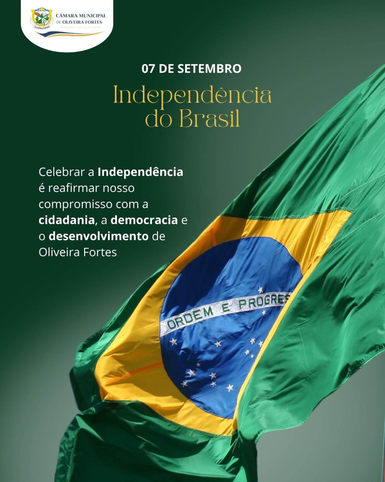 2026 | 7 DE SETEMBRO | DIA DA INDEPENDÊNCIA DO BRASIL