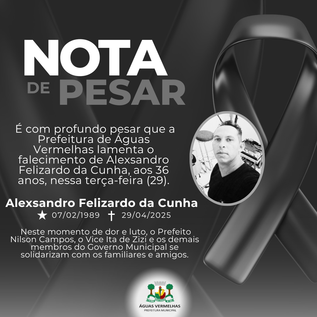 NOTA DE PESAR 29/04/2025