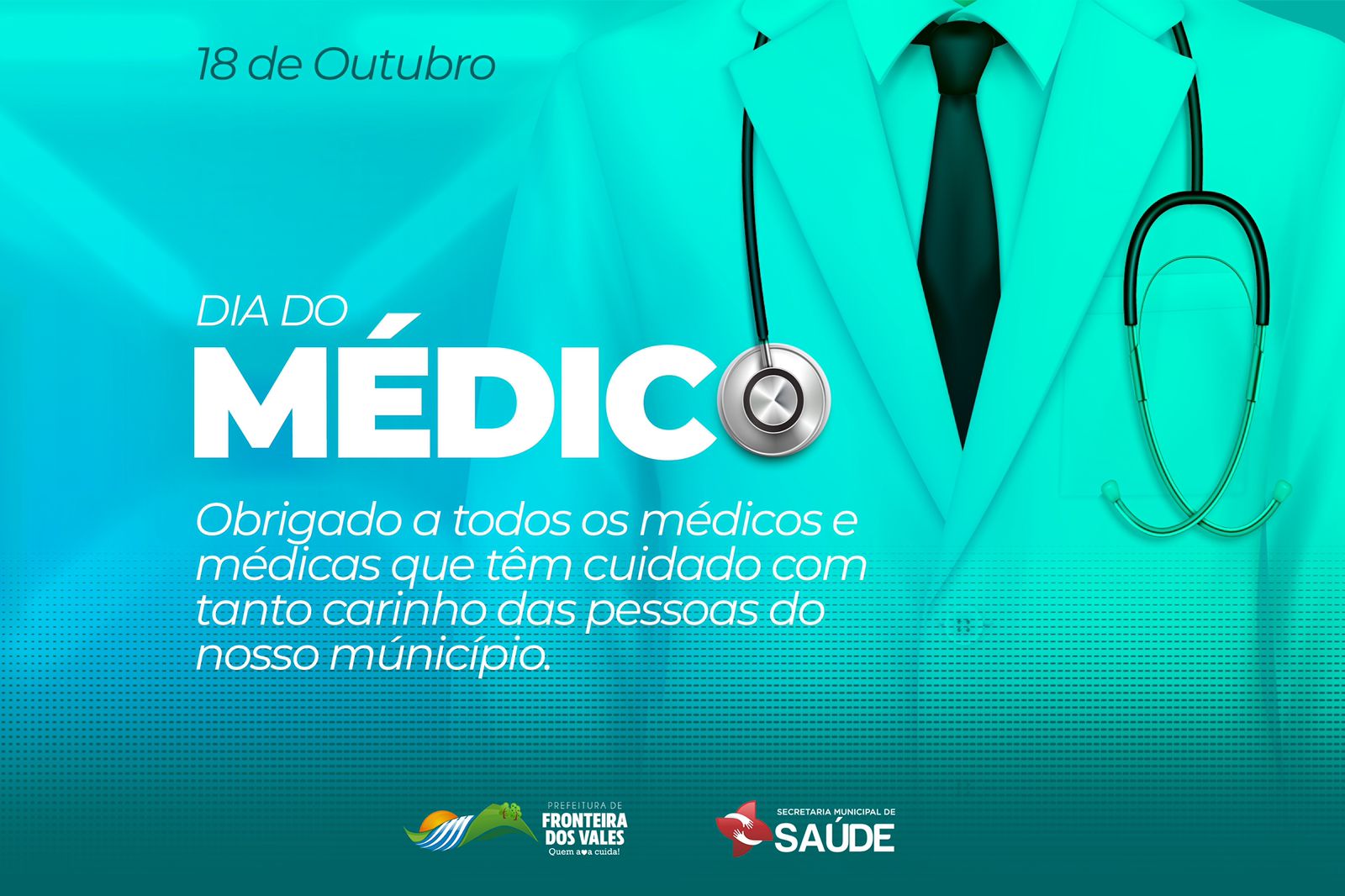 DIA DO MÉDICO, 18 DE OUTUBRO