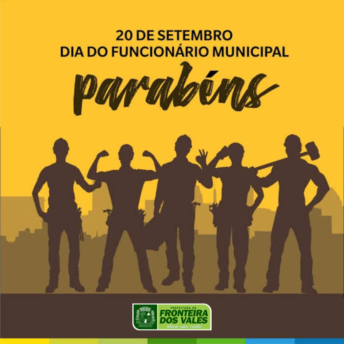 HOJE É DIA DO FUNCIONÁRIO PÚBLICO MUNICIPAL. ÀQUELES...