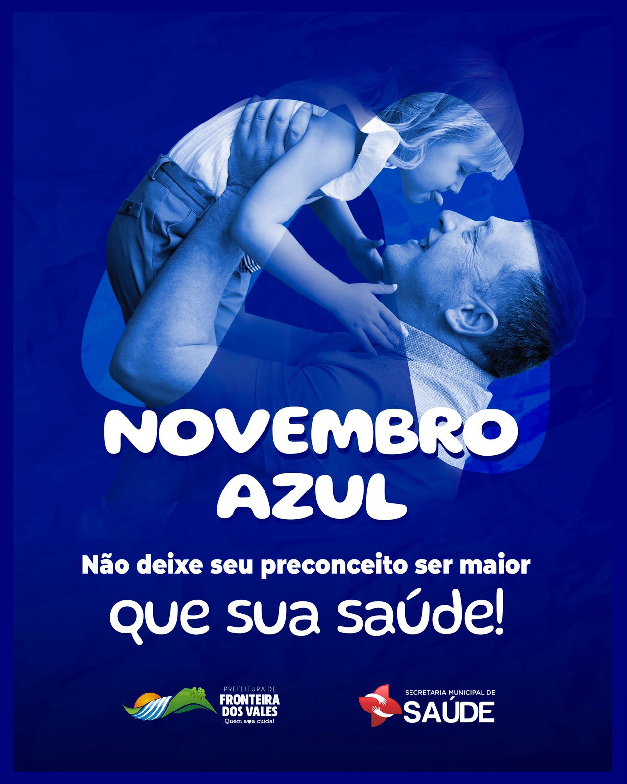 NOVEMBRO AZUL - MÊS DE PREVENÇÃO DO CÂNCER DE PRÓSTATA