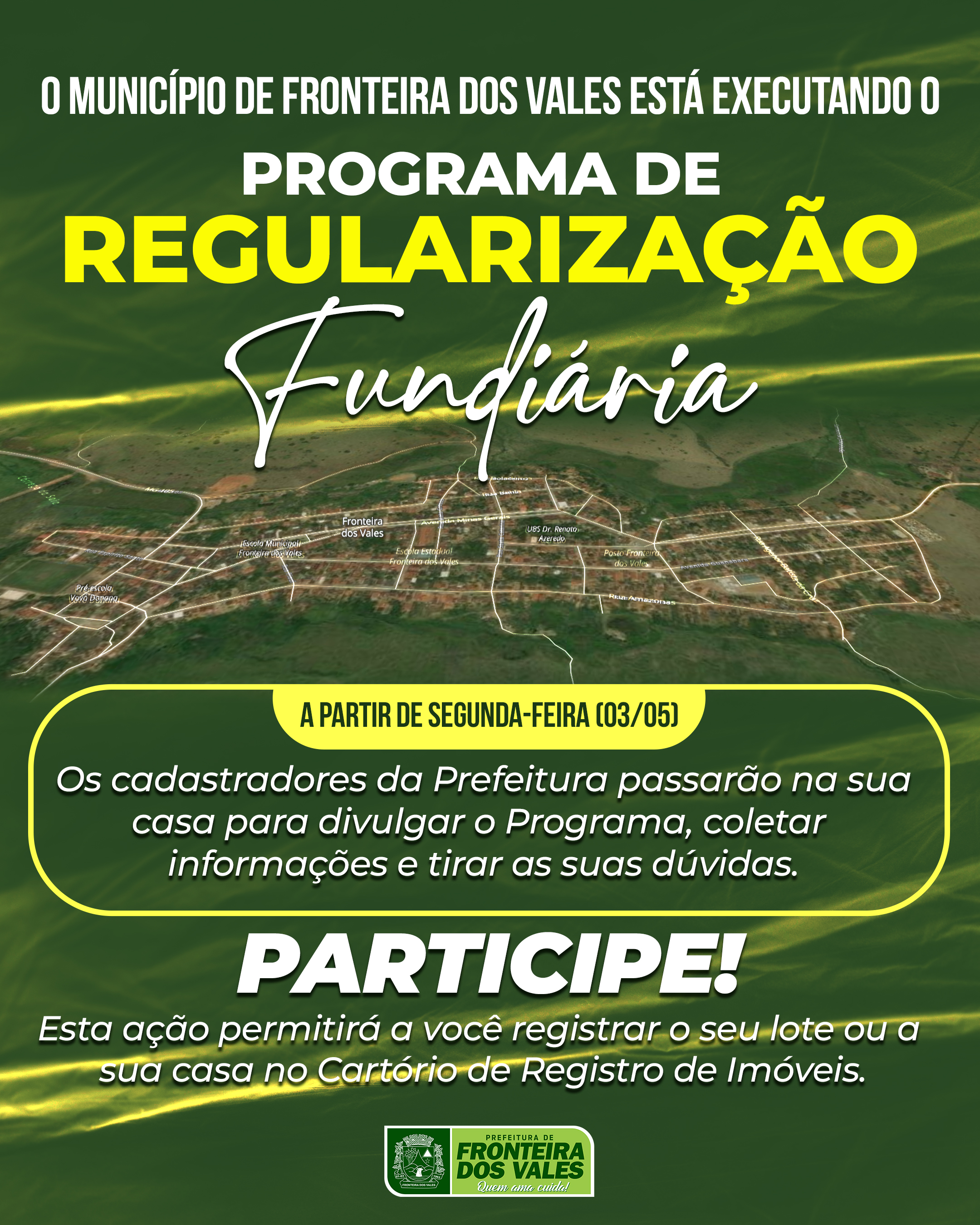 PROGRAMA DE REGULARIZAÇÃO FUNDIÁRIA