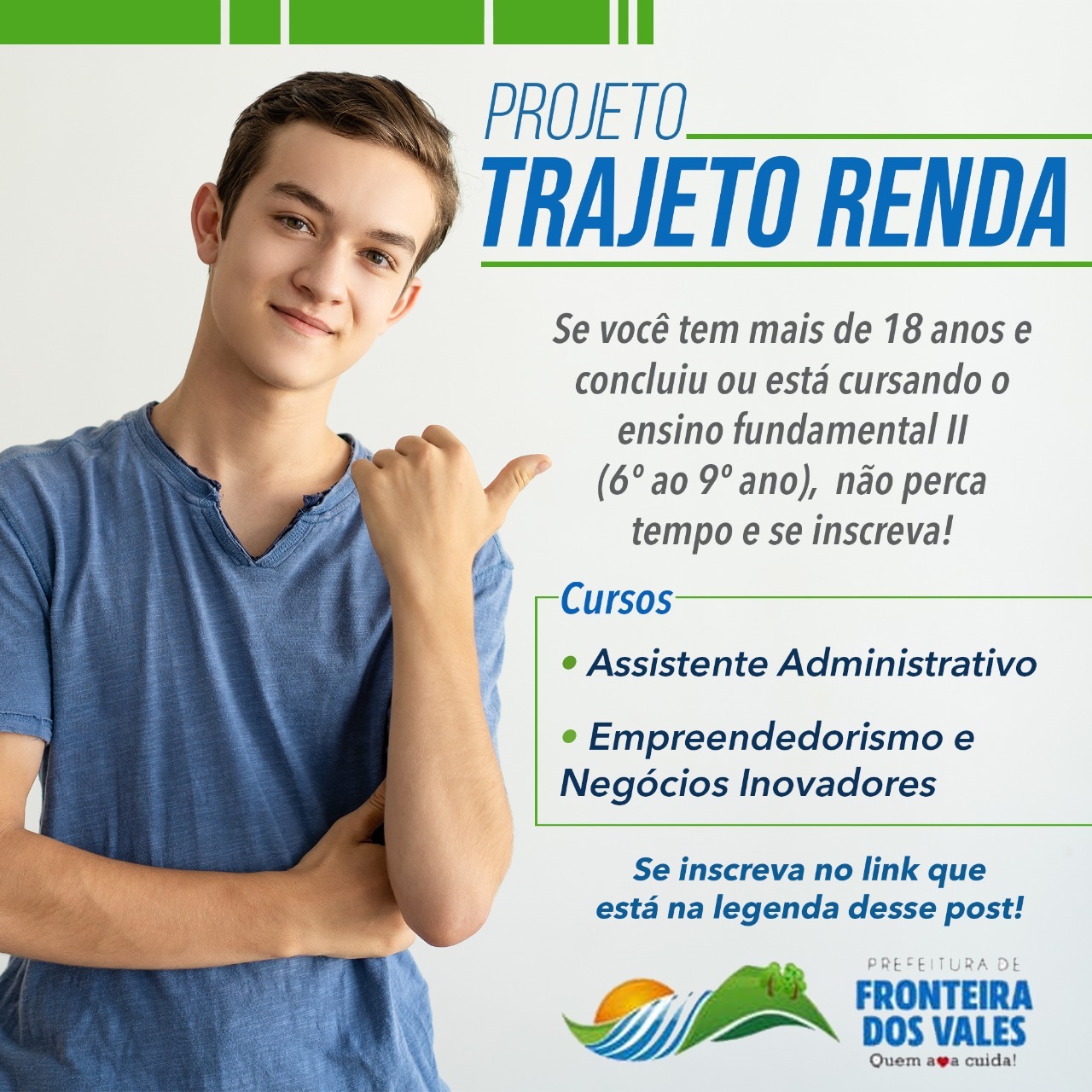 PROJETO TRAJETO RENDA - FRONTEIRA DOS VALES