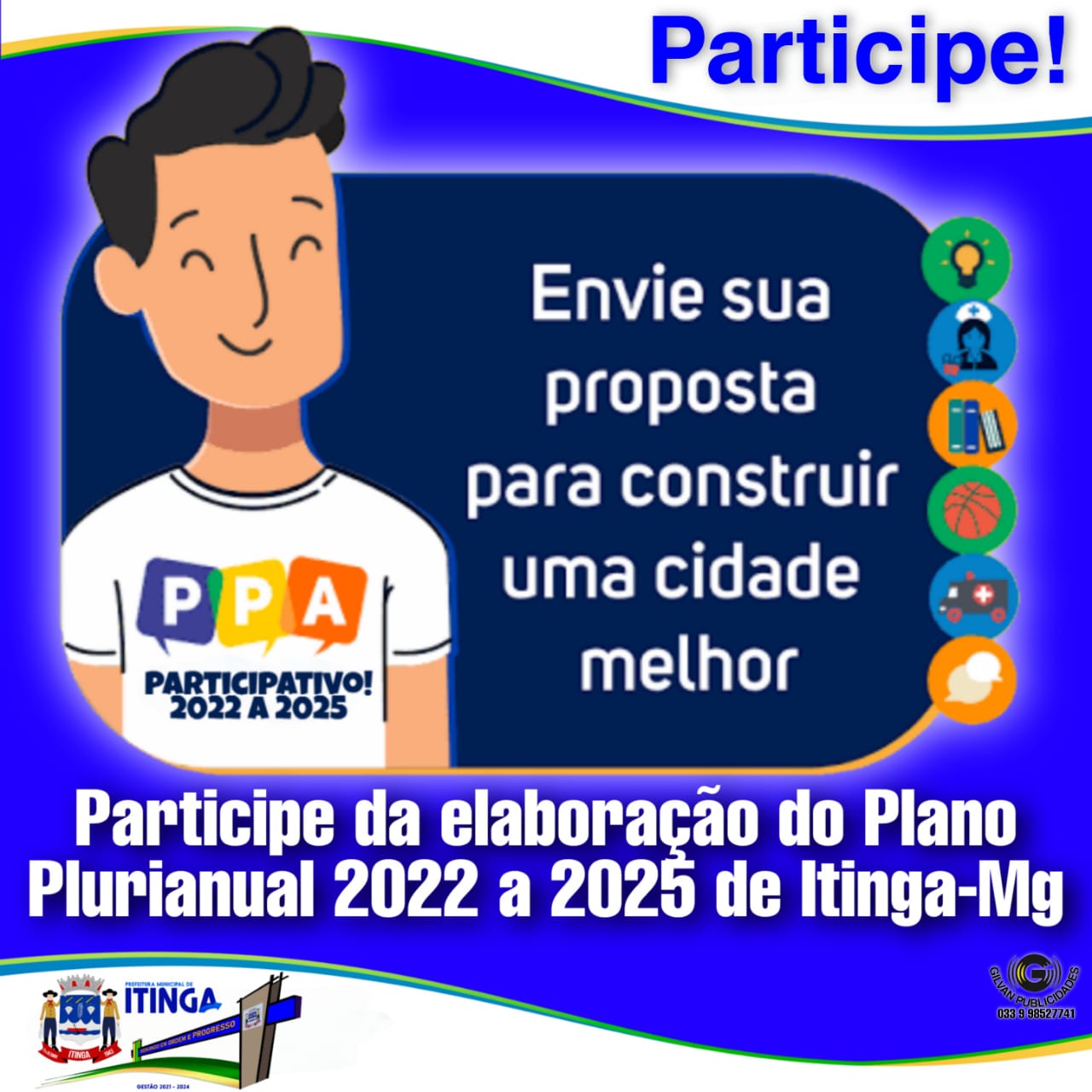 PREFEITURA CONVIDA POPULAÇÃO A PARTICIPAR DA ELABORA...