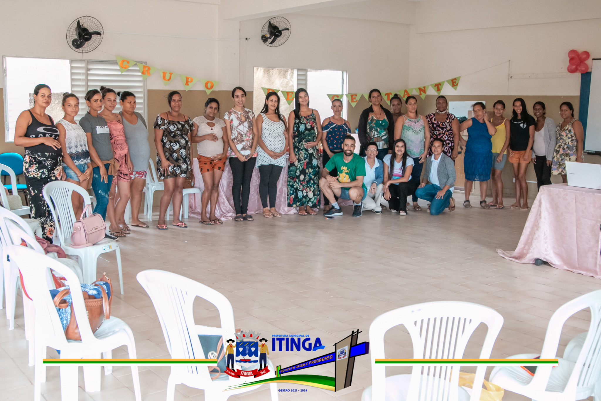 PREFEITURA PROMOVE ENCONTRO COM GRUPO DE GESTANTES