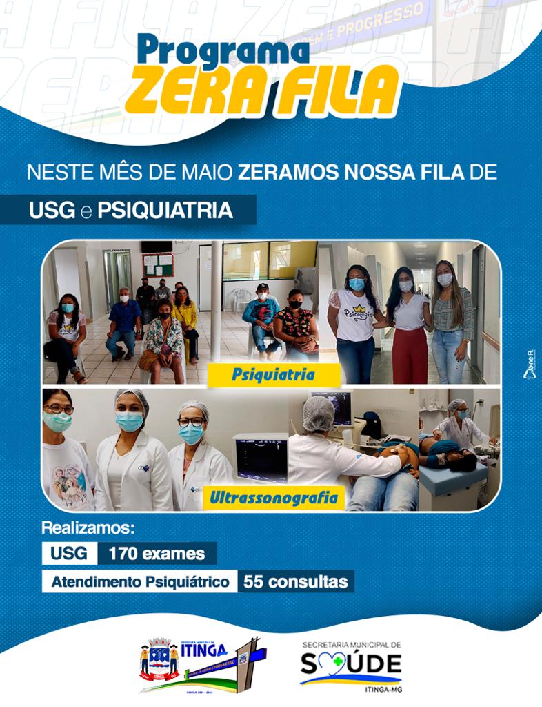 PROGRAMA MUNICIPAL ZERA FILA ATENDEU DURANTE AO MÊS ...