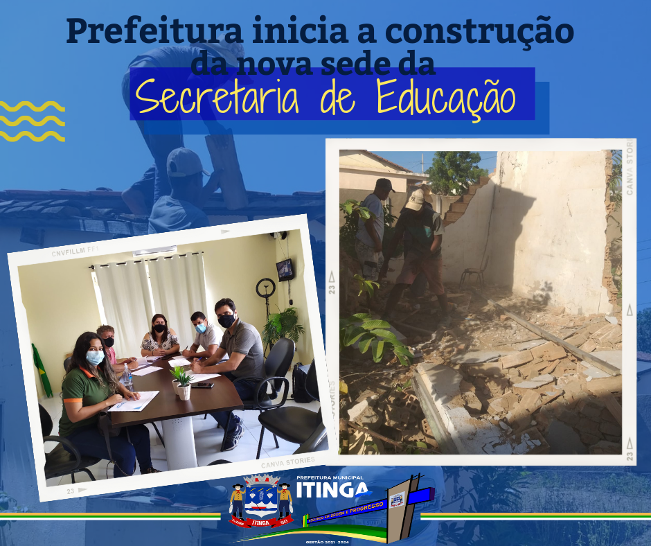 SECRETARIA DE EDUCAÇÃO TERÁ SEDE PRÓPRIA