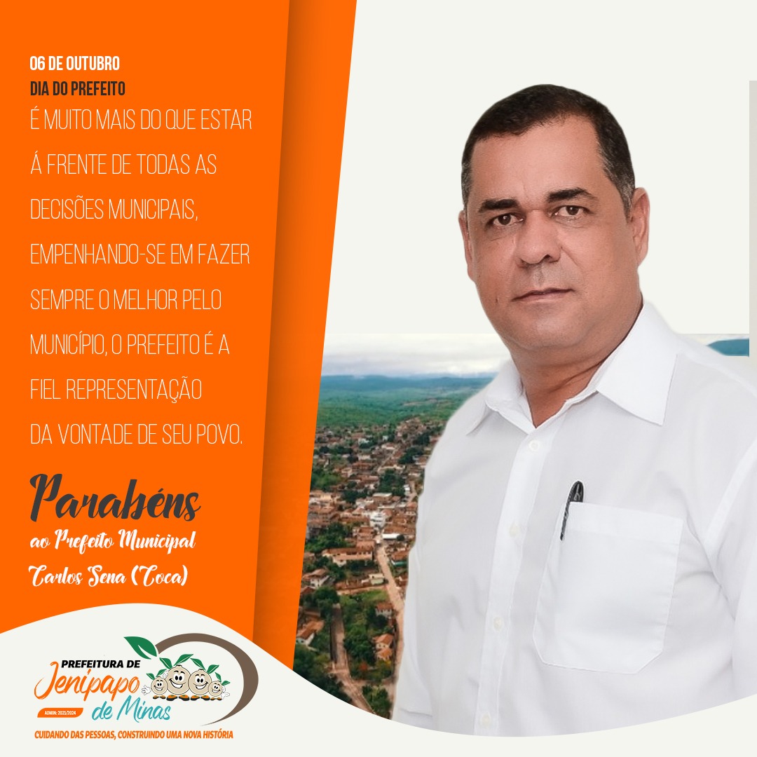 06 DE OUTUBRO - DIA DO PREFEITO