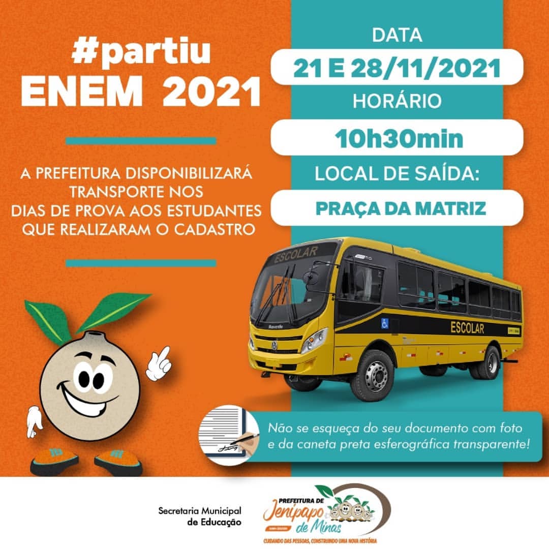 A PREFEITURA DISPONIBILIZARÁ TRANSPORTE NOS DIAS DE ...