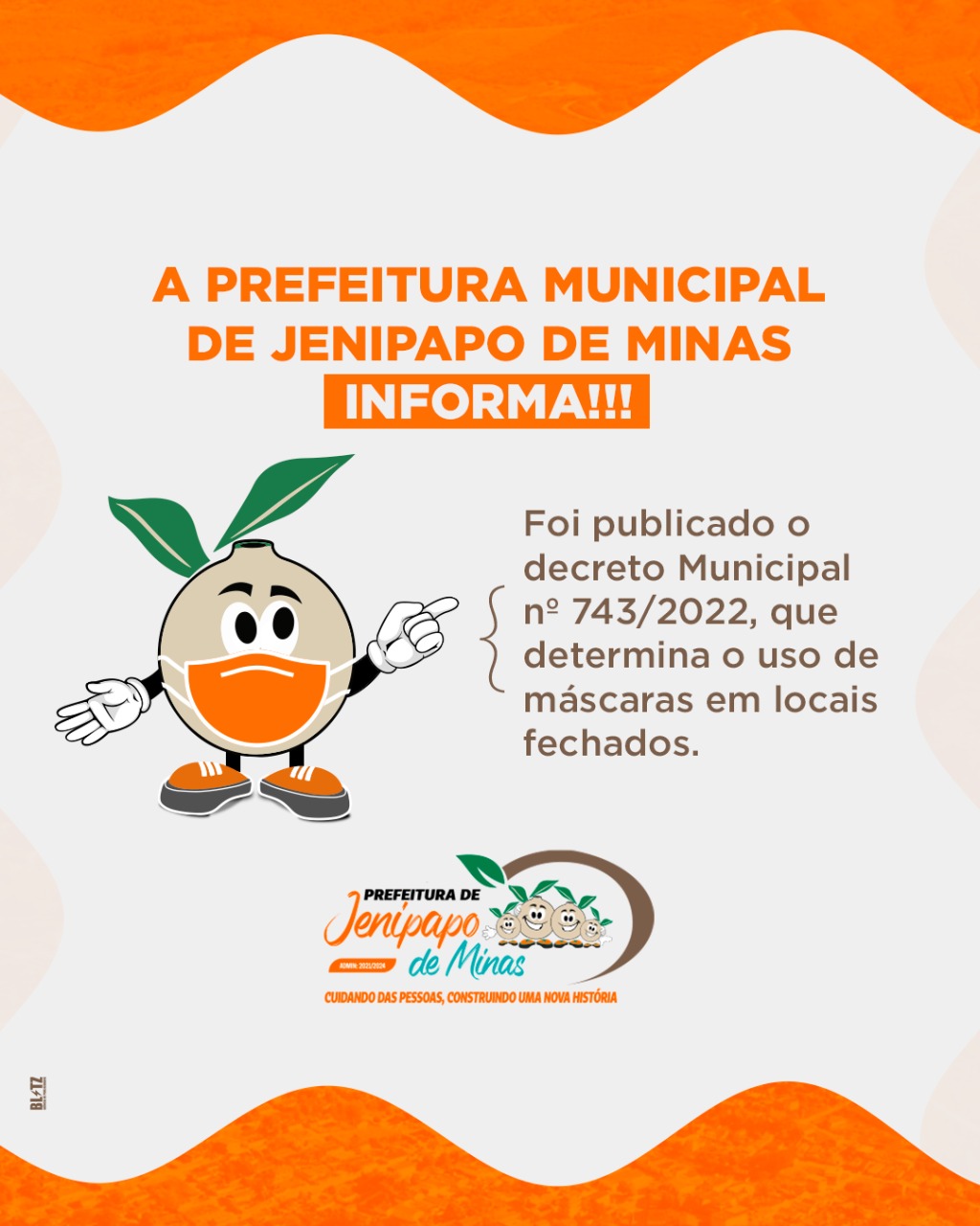 DECRETO 743/2022 - DETERMINA O USO DE MÁSCARAS EM LO...