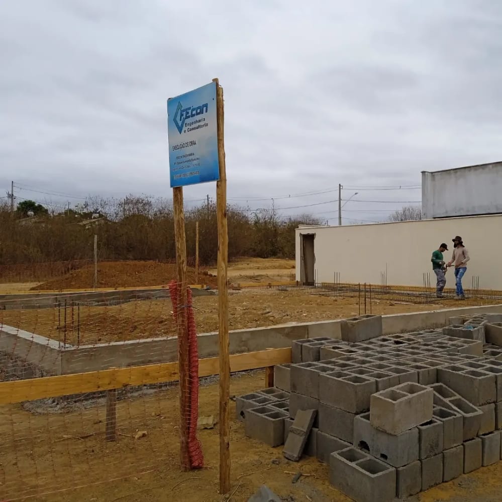 ESTÁ A TODO VAPOR A CONSTRUÇÃO DO GALPÃO ONDE SERÁ I...