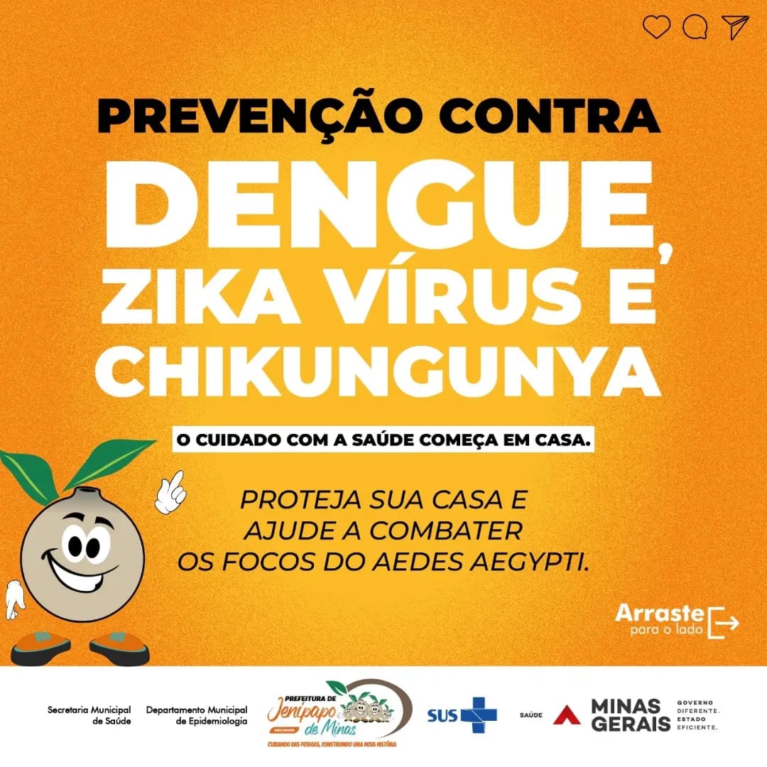 PREVENÇÃO CONTRA DENGUE, ZIKA VÍRUS E CHIKUNGUNYA...