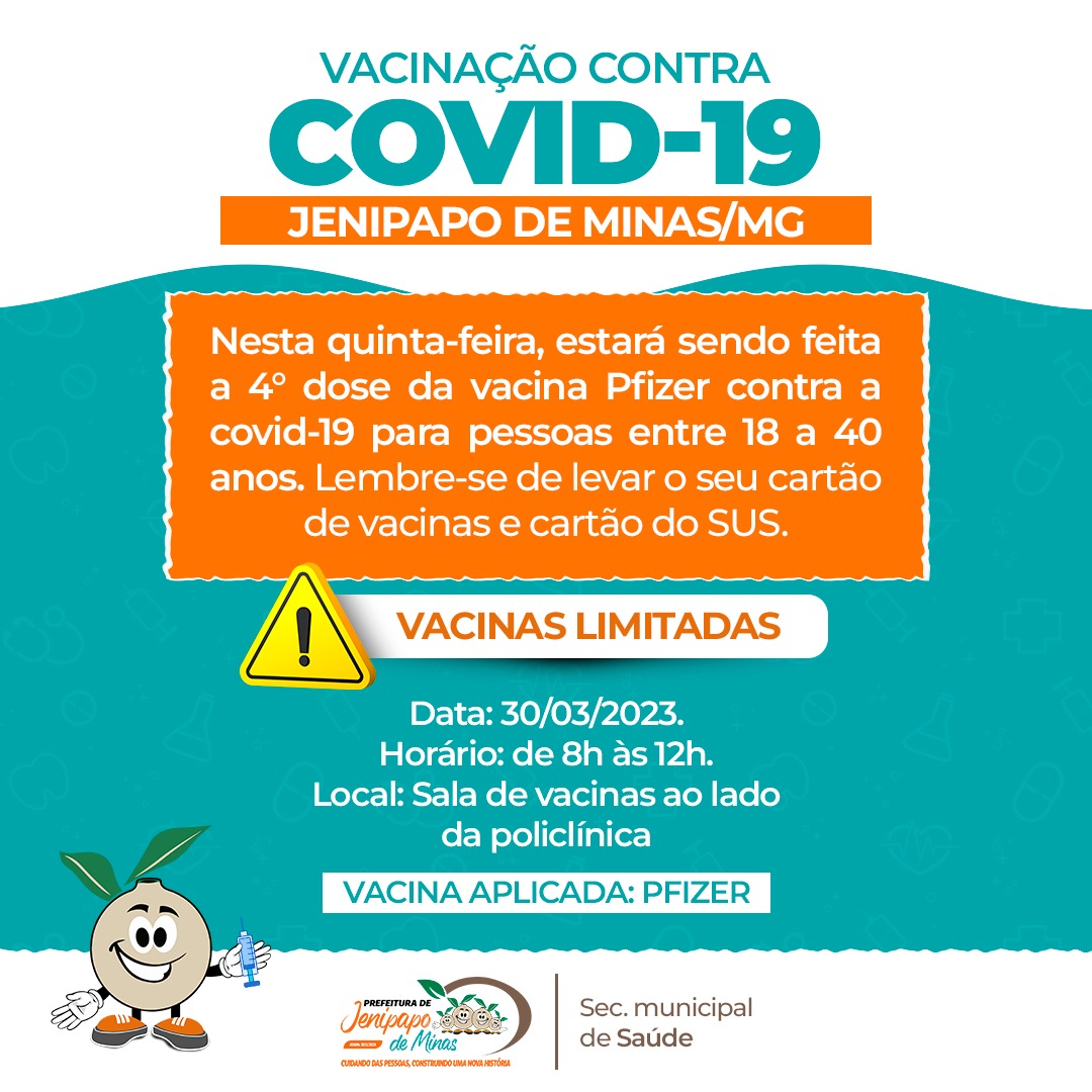 VACINAÇÃO CONTRA COVID-19 30/03/2023