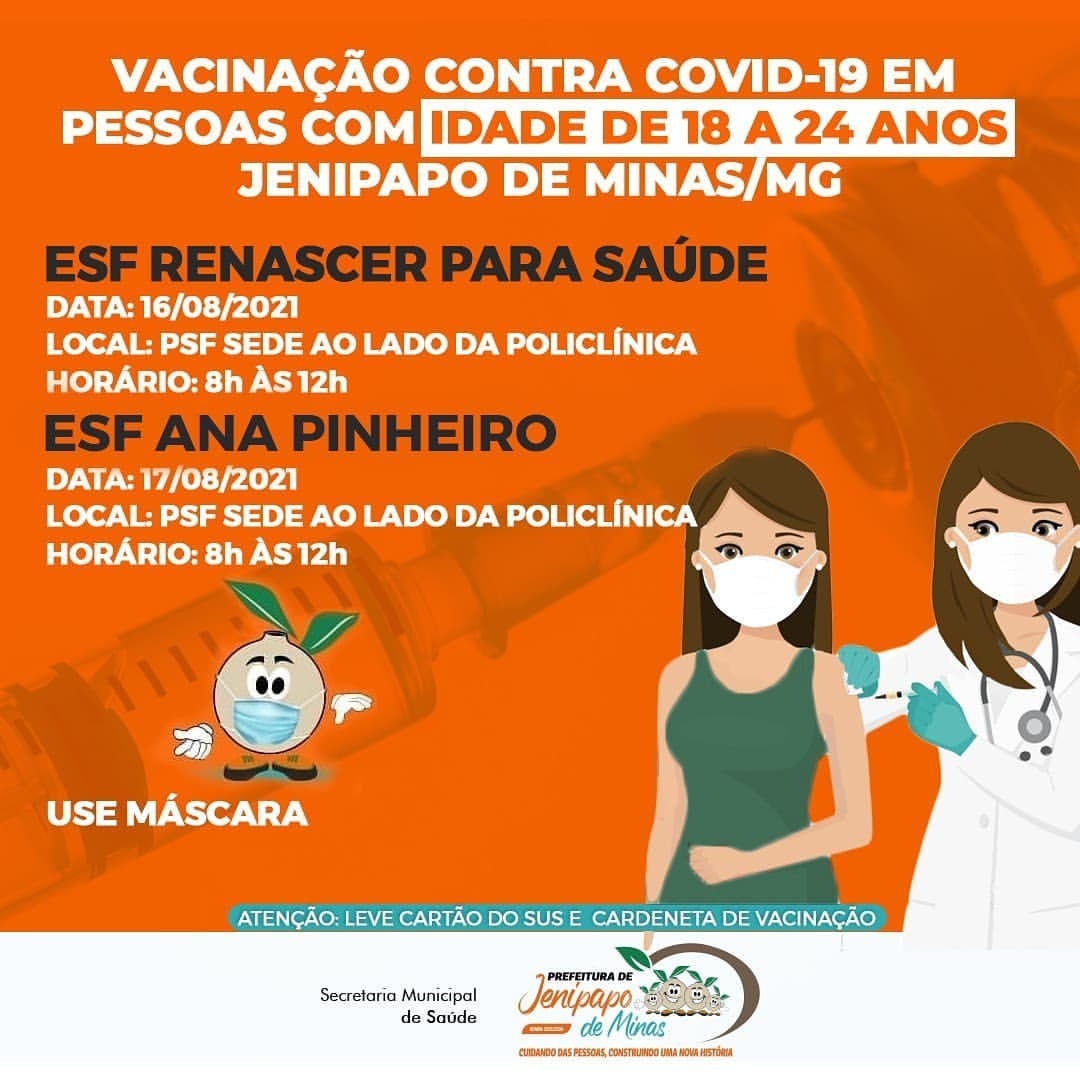 VACINAÇÃO CONTRA COVID-19 EM PESSOAS COM IDADE DE 18...