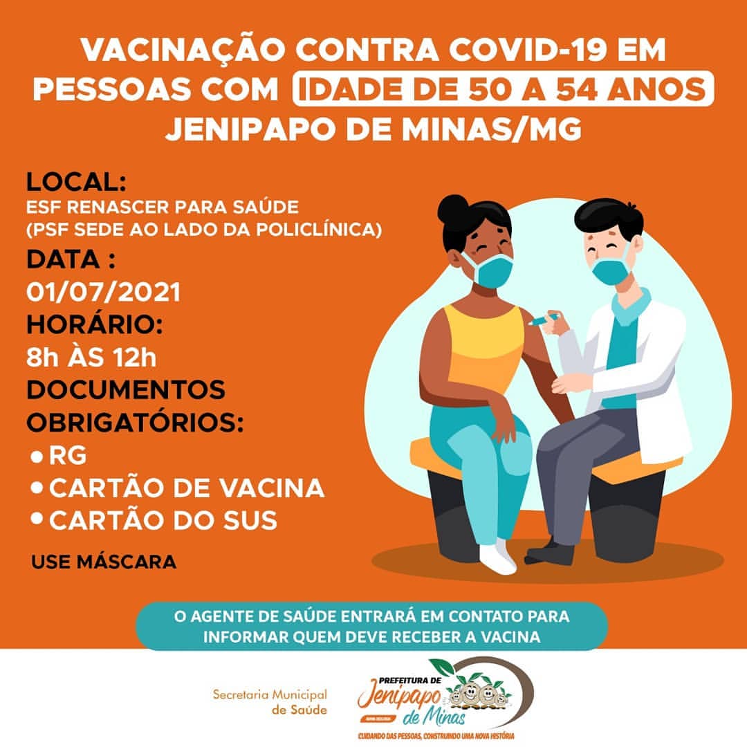 VACINAÇÃO CONTRA COVID-19 EM PESSOAS COM IDADE DE 50...