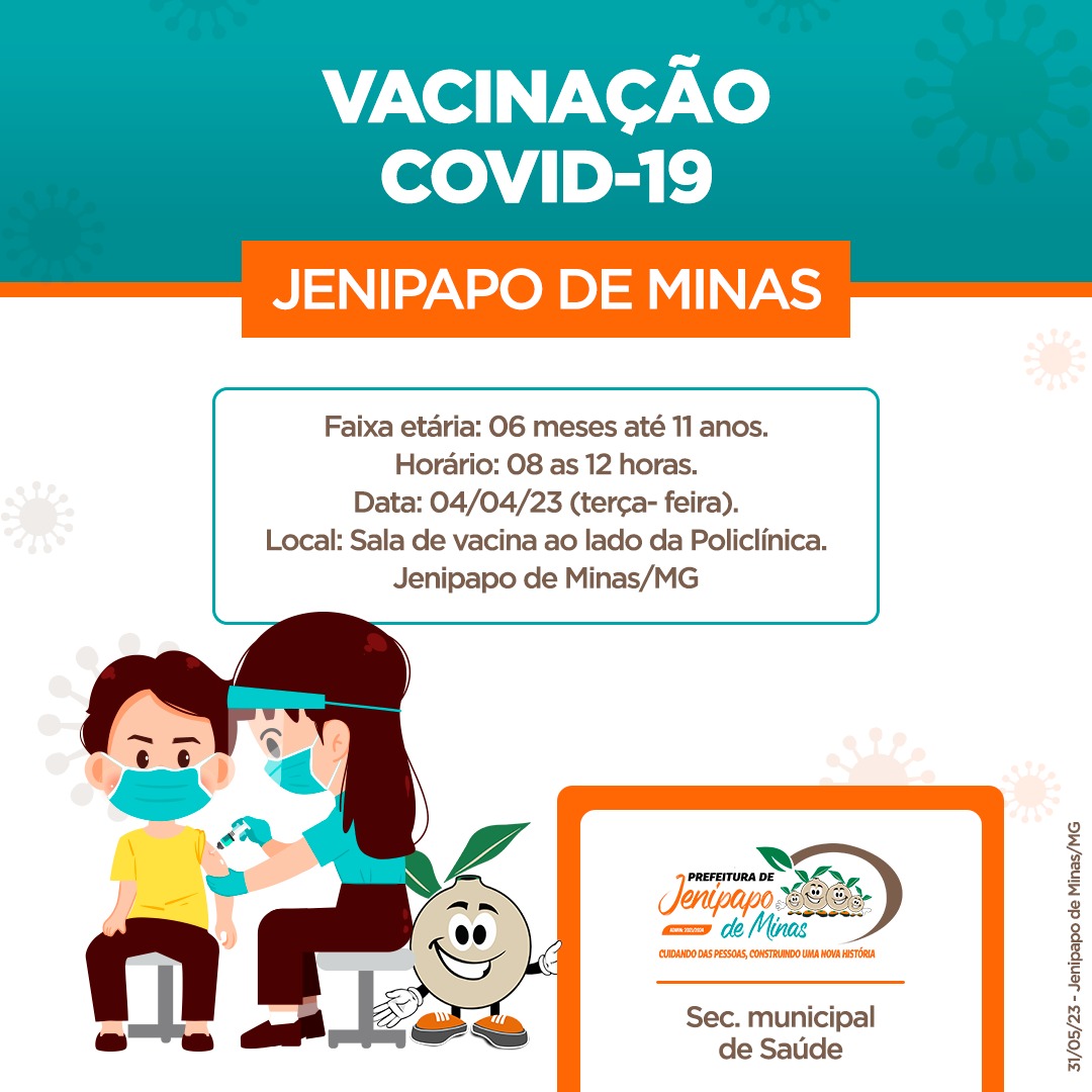 VACINAÇÃO COVID-19, DIA 04 DE ABRIL DE 2023