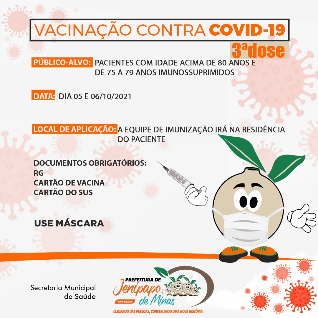 VACINAÇÃO CONTRA COVID-19 EM PESSOAS COM IDADE ACI...