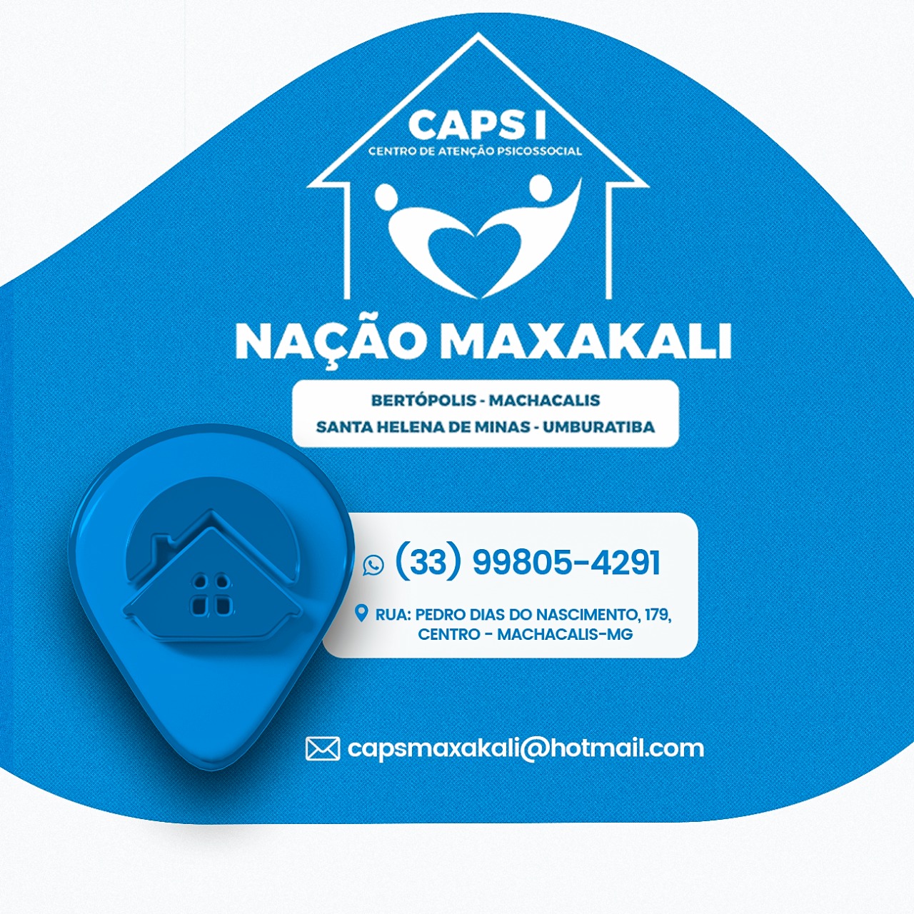 COMO FAZ PARA SER ATENDIDO NOS CAPS I NAÇÃO MAXAKALI?