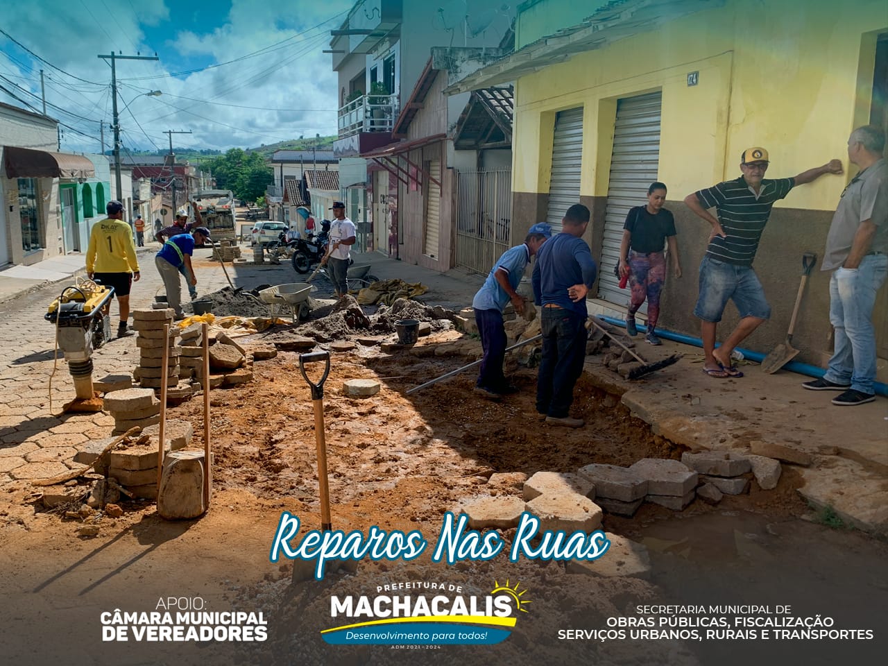 PREFEITO MAURO DE MORENO TRABALHA INCANSAVELMENTE E...