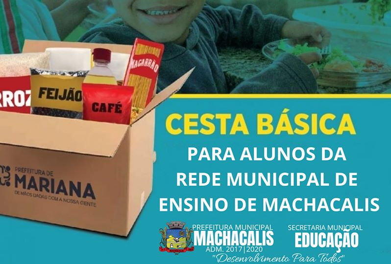 MINI CESTAS BÁSICAS SERÃO DISTRIBUIDAS AOS ALUNOS DA...