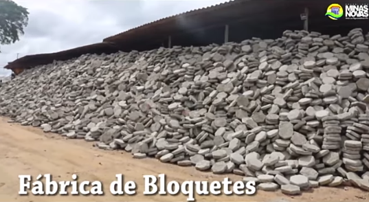 FÁBRICA DE BLOQUETES DE MINAS NOVAS