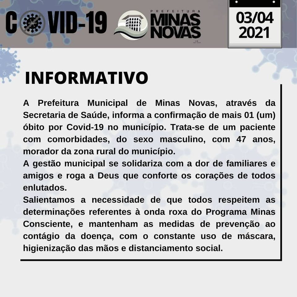 INFORMATIVO 03/04/2021