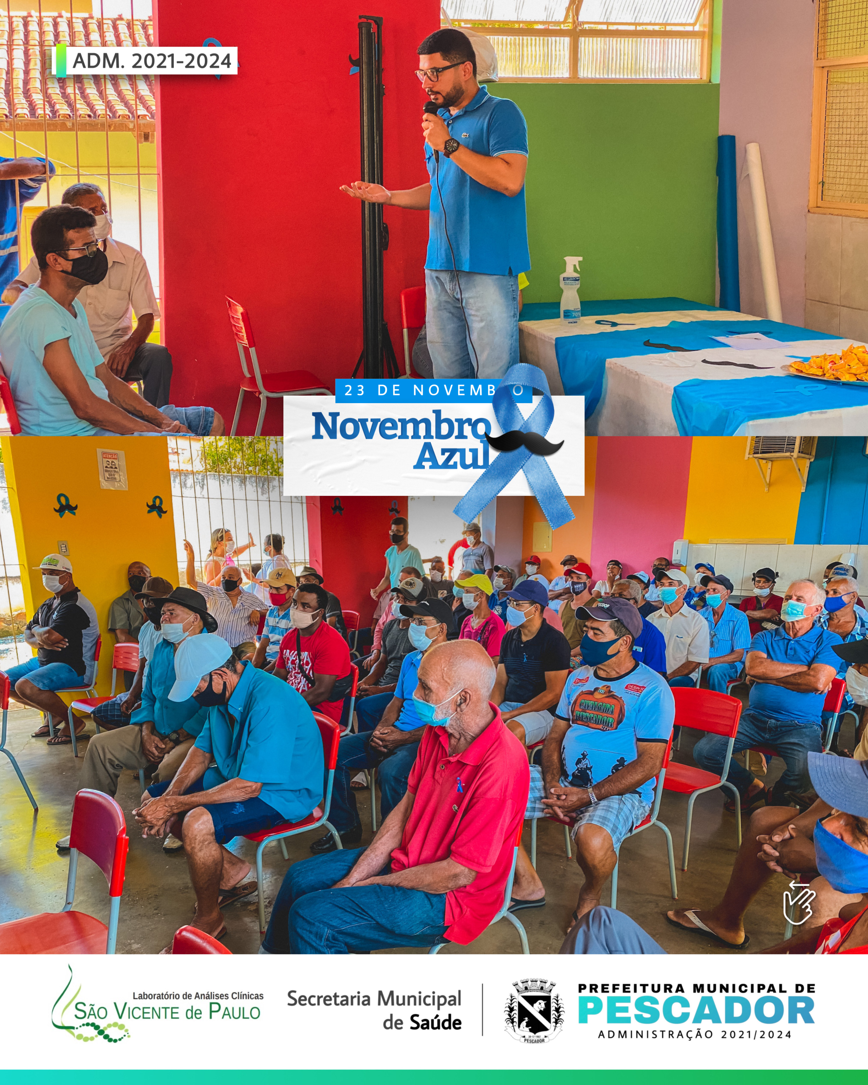 A SECRETARIA MUNICIPAL DE SAÚDE PROMOVEU UM ENCONTRO...