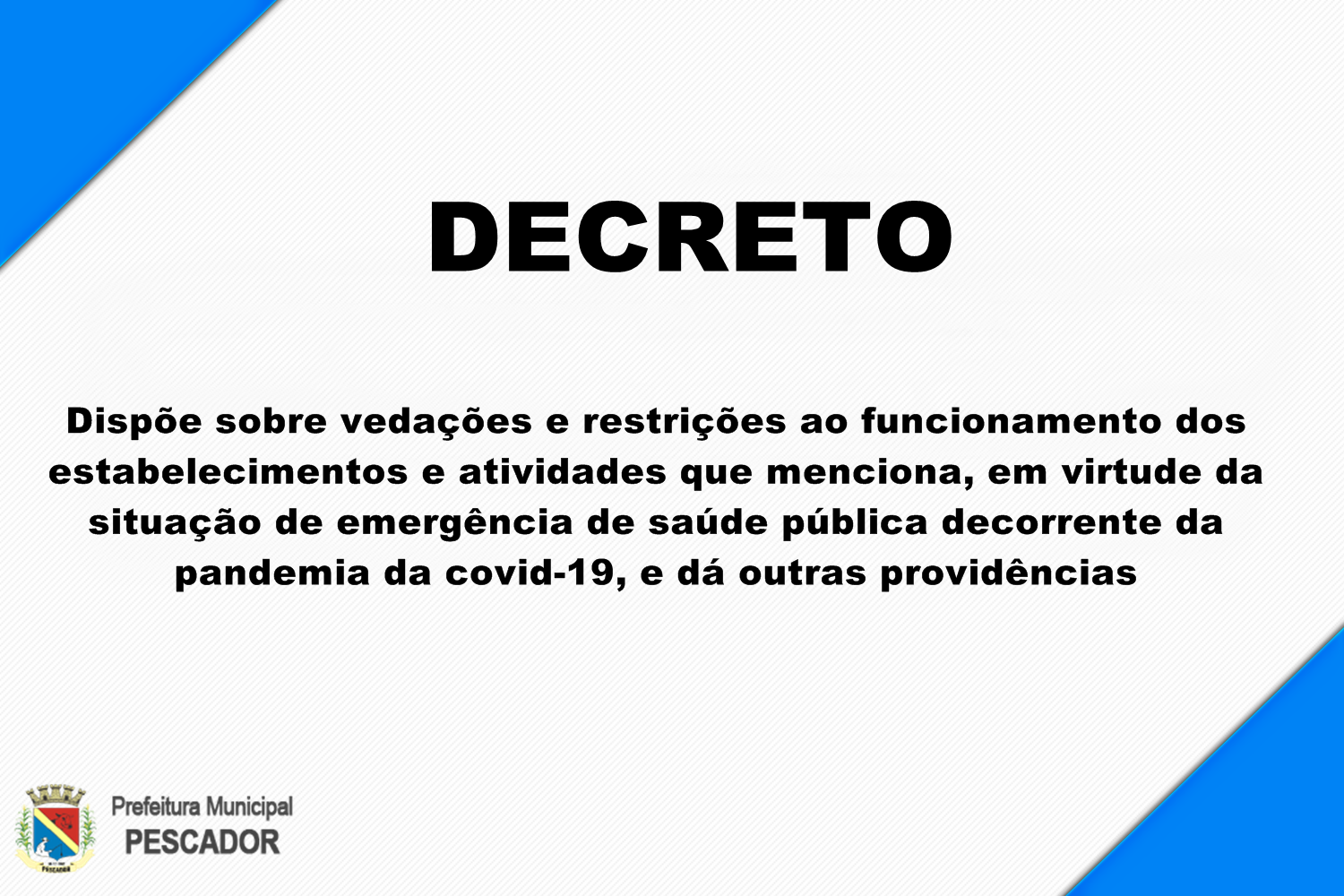 DECRETO MUNICIPAL 018/2020