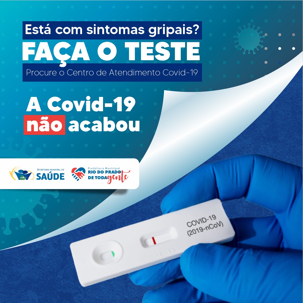 A COVID 19 NÃO ACABOU: ESTÁ COM SINTOMAS GRIPAIS? FA...