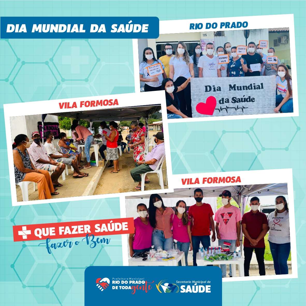 DIA MUNDIAL DA SAÚDE - RIO DO PRADO