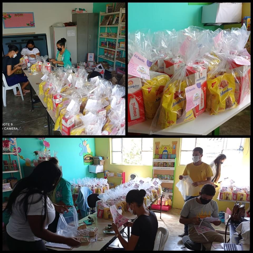 ENTREGA DE KIT LANCHE PARA AS FAMÍLIAS DAS CRIANÇAS ...