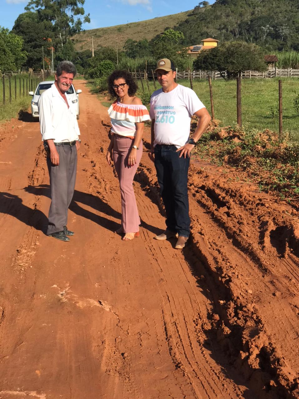 PREFEITA IVANIA, O SECRETÁRIO DE OBRAS GEDERSON E O ...