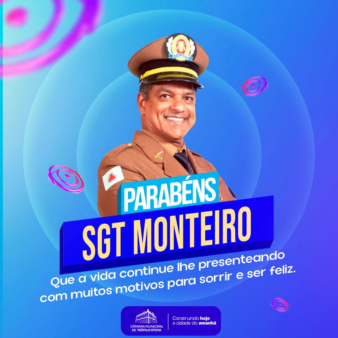 Vereador Sgt Monteiro